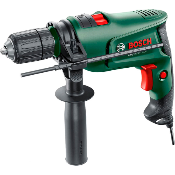 Дриль ударний Bosch EasyImpact 600 у кейсі