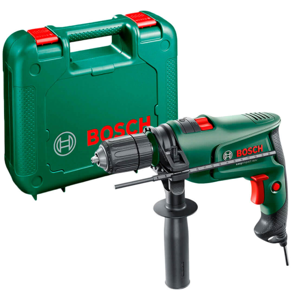 Дрель ударная Bosch EasyImpact 600, в чемодане