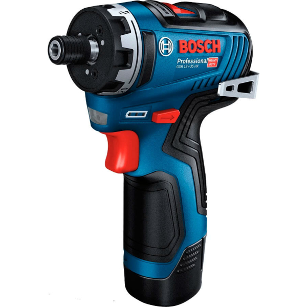 Акумуляторний шуруповерт Bosch Professional GSR 12V-35 HX, 2xGBA 12V 3 Ah, з/п GAL 12V-40