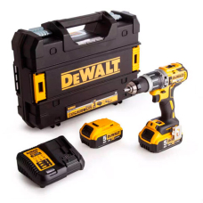 Аккумуляторный ударный шуруповерт DeWALT DCD796P2, 2x5.0 Ah, з/у,в чемодане TSTAK