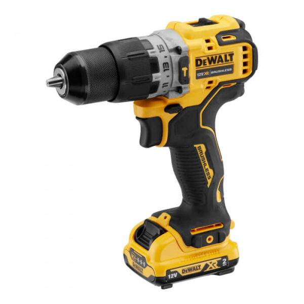 Аккумуляторный ударный шуруповерт DeWALT DCD706D2, 2x2.0 Ah, з/у, в чемодане TSTAK