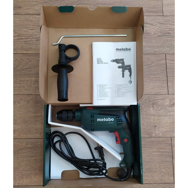 Дрель ударная Metabo SBE 650 БЗП