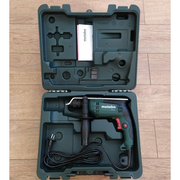 Дрель ударная Metabo SBE 650 БЗП, в кейсе