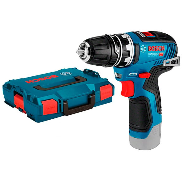 Акумуляторний шуруповерт Bosсh Professional GSR 12V-35 FC, каркас, у кейсі L-Boxx 102