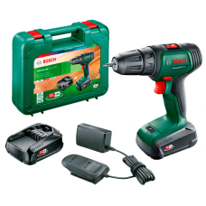 Аккумуляторный шуруповерт Bosch UniversalDrill 18V2xPBA 18V 1.5Ah W-A, з/у AL 1810 CV, в кейсе
