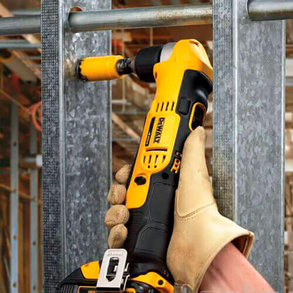 Акумуляторний кутовий дриль-шурупокрут DeWALT DCD740NT, каркас, в кейсі