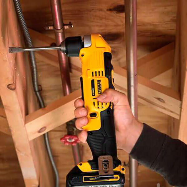 Акумуляторний кутовий дриль-шурупокрут DeWALT DCD740NT, каркас, в кейсі