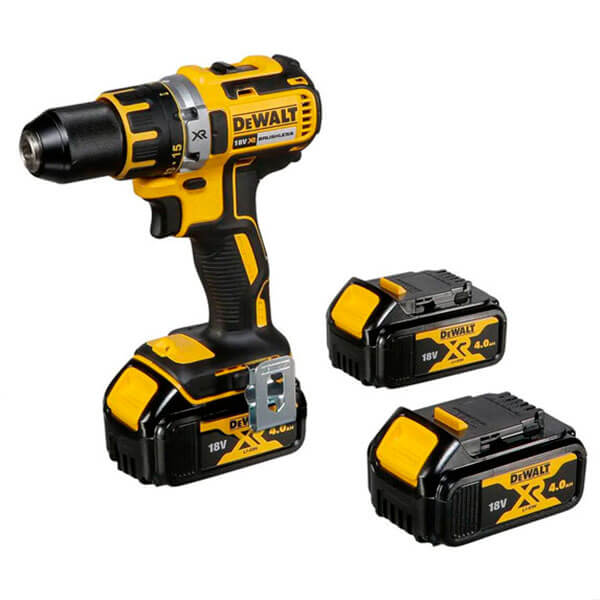 Акумуляторний шуруповерт DeWALT DCD790M3, 3xLi-Ion XR 4.0 Ah, з/п, кейс
