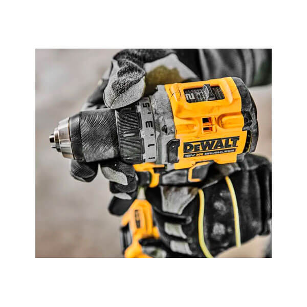 Акумуляторний шуруповерт DeWALT DCD800E1T, 1x18 В XR Li-Ion Power Stack 1.7 Ah, 1x18 В XR Li-Ion 2.0 Ah, з/п, кейс