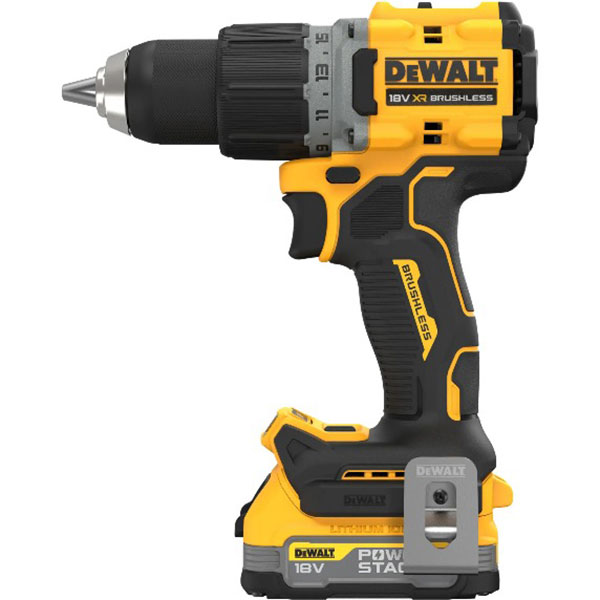 Аккумуляторный шуруповерт DeWALT DCD800E2T, 2x18 В XR Li-Ion Power Stack 1.7 Ah, з/у, кейс