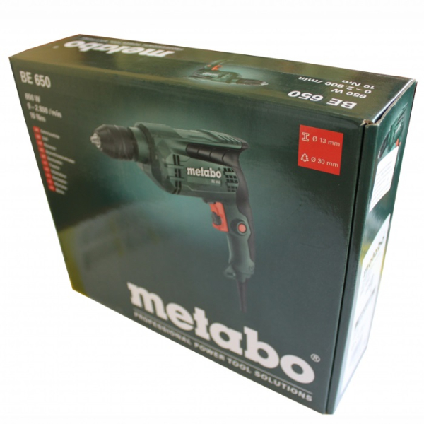 Дрель Metabo BE 650 ЗВП