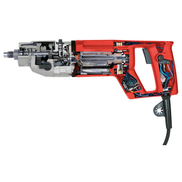 Дриль для сухого алмазного буріння Milwaukee DD2-160XE у кейсі