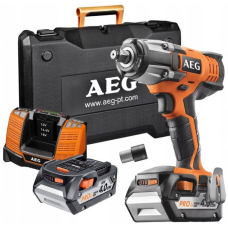 Аккумуляторный импульсный гайковерт AEG BSS 18C 12Z Li-402C, 2x4.0 Ah, з/у BL1218, в кейсе