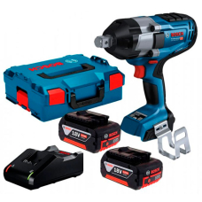 Аккумуляторный гайковерт Bosch Professional GDS 18V-1050 H, 2xGBA 5.0 Аh, з/у GAL 18V-40, в L-Boxx
