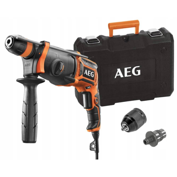 Перфоратор AEG KH 24 IXE со сменным патроном, в кейсе