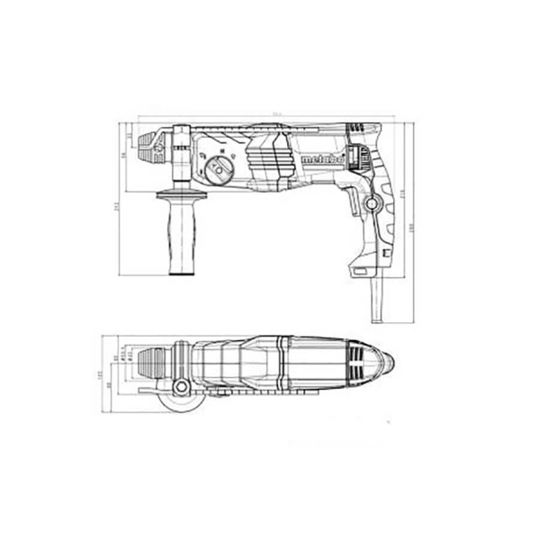 Комбінований перфоратор Metabo KHE 2845