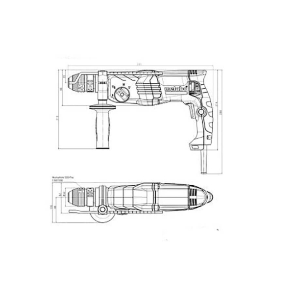 Комбінований перфоратор Metabo KHE 2845 Q
