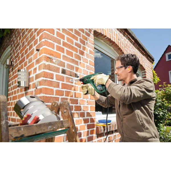 Перфоратор Bosch PBH 2100 RE, кейс, 2 свердла, 2 зубила