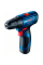 Аккумуляторный шуруповерт Bosch Professional GSR 120-LI, 2x12 В 2.0Ah, з/у GAL 1210 CV, кейс, набор бит