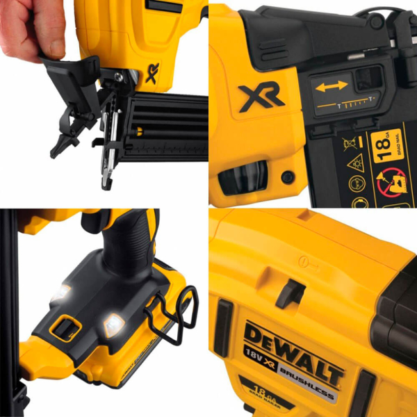 Акумуляторний цвяхозабивний пістолет DeWALT DCN680D2, 2хXR 2.0Ah, з/п, кейс