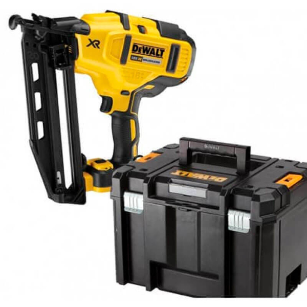 Акумуляторний цвяхозабивний пістолет DeWALT DCN680NT, каркас, в кейсі