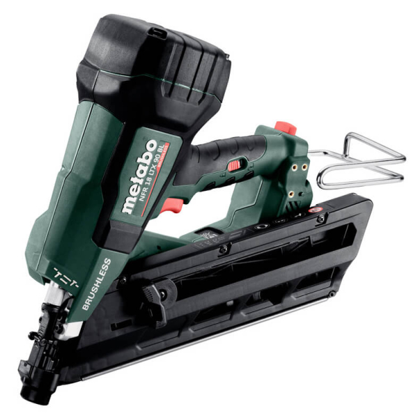 Акумуляторний цвяхозабивач Metabo NFR 18 LTX 90 BL, 2хLIHD 4Ah, з/п ASC 145, в MetaBox 340