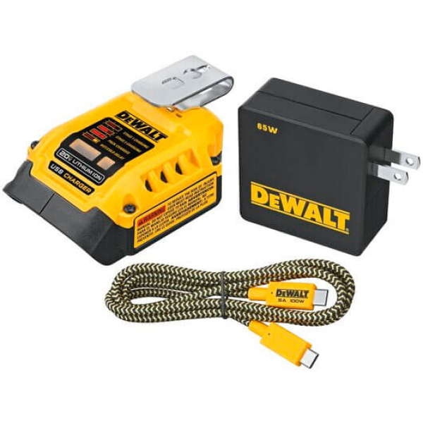 Адаптер USB зарядного пристрою DeWalt DCB094K