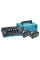 Набор аккумуляторов XGT Makita 2xBL4050F 36 В MAX 5 Аh, DC40RB, кейс