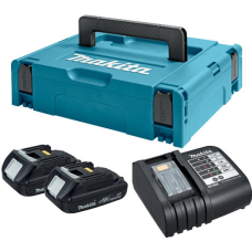 Набір акумуляторів LXT Makita 2xBL1815N 18V 1.5 Аh, DC18SD, в Makpac 1