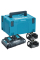 Набор аккумуляторов LXT Makita 2xBL1840B 18V 4 Аh, DC18RD, кейс Makpac