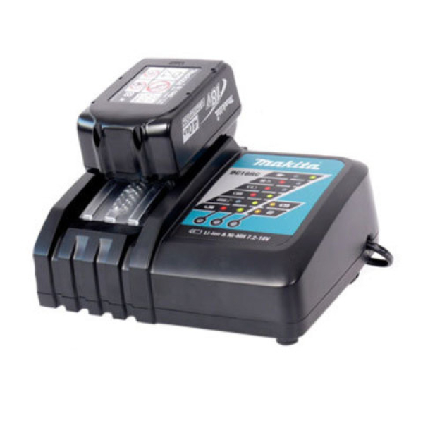 Набор аккумуляторов LXT Makita 4xBL1830B 18V 3 Аh, DC18RC, Makpac