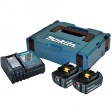 Набір акумуляторів LXT Makita 2xBL1860B 18V 6 Аh, DC18RC, кейс