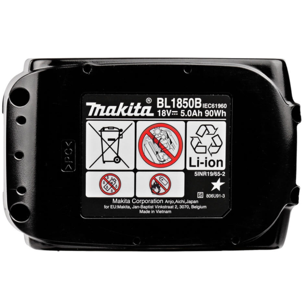 Аккумулятор Makita BL1850B LXT 18V 5.0 Ah