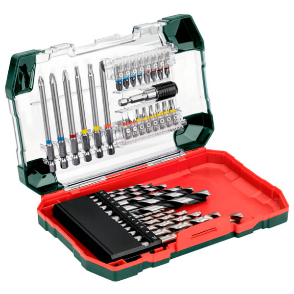 Набір біт та свердл Metabo SP, 35 шт