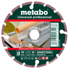 Алмазный диск Metabo Professional UP, 76x10 мм