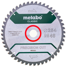 Пиляльний диск Metabo HW/CT, 254x2,4х30 мм, 48 WZ 5°