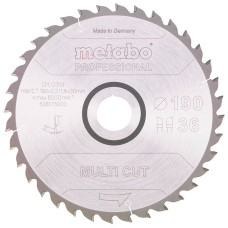 Пильный диск Metabo 190x30 мм, 36 WZ