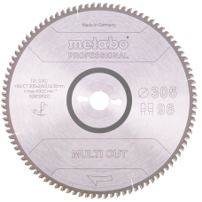 Пиляльний диск Metabo HW/CT, 305x2,8х30 мм, 96 FZ/TZ 5°