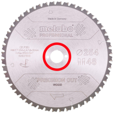 Пиляльний диск Metabo HW/CT, 254x2,4х30 мм, 48 WZ 5°