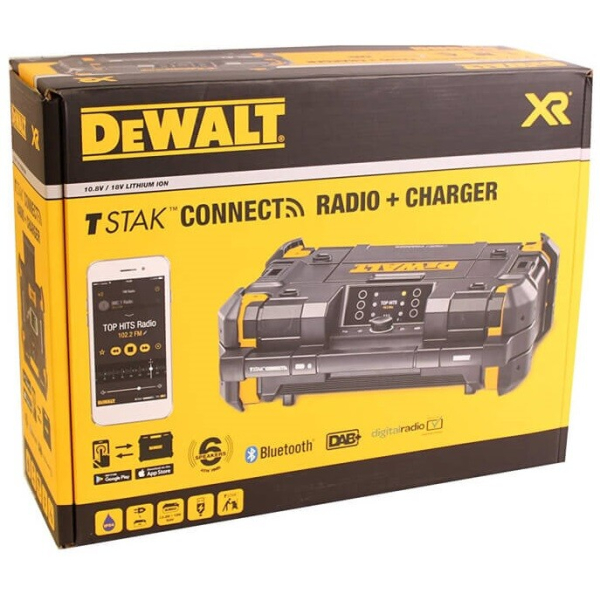 Радиоприёмник-зарядное устройство DeWalt TSTAK Connect DWST1-81078, каркас