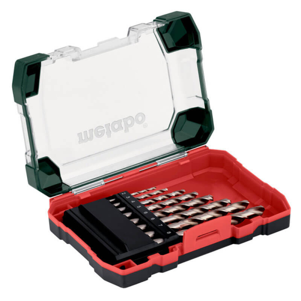 Комплект свердл Metabo HSS-G, SP, 8 шт