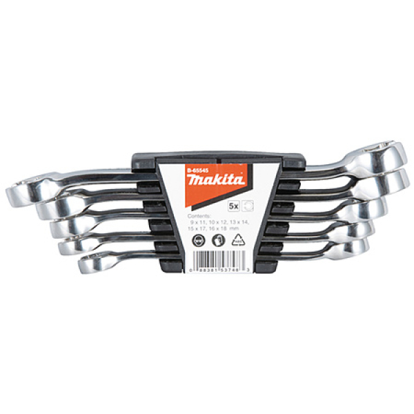 Набор ключей накидных Makita 5 шт