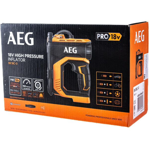 Аккумуляторный компрессор AEG BK 18C-0, каркас