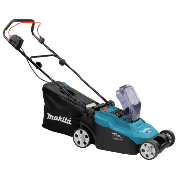 Аккумуляторная газонокосилка Makita DLM382CM2, 2x4.0Ah, з/у DC18SH