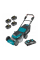 Самохідна акумуляторна газонокосарка Makita DLM532PT4, 4x5.0Ah, з/п DC18RD