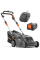 Аккумуляторная несамоходная газонокосилка Husqvarna Aspire LC34-P4A, 1x4.0h, з/у