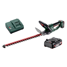 Аккумуляторный кусторез Metabo HS 18 LTX 55, 2x2.0 Ah, з/у SC 30