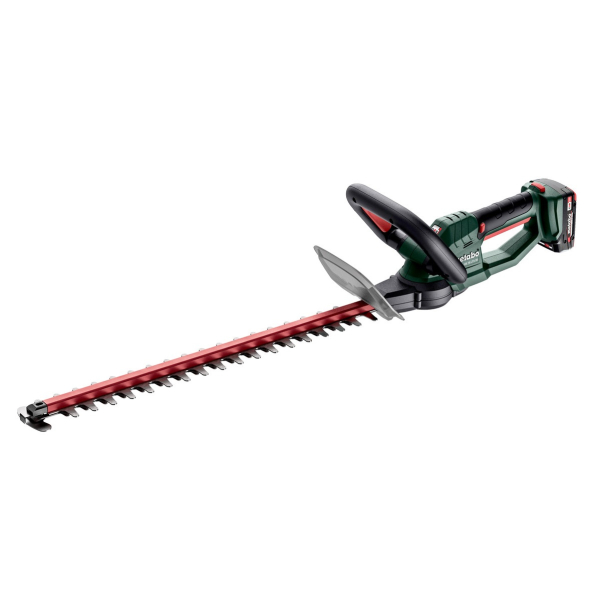 Акумуляторний кущоріз Metabo HS 18 LTX 55, 2x2.0 Ah, з/п SC 30