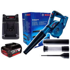Аккумуляторная воздуходувка Bosch Professional GBL 18V-20, 1×GBA 4.0 Ah, з/у GAL 18V-40