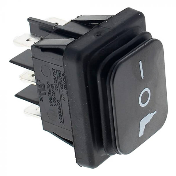 Выключатель I-0-II VC2512 для Makita VC2512L